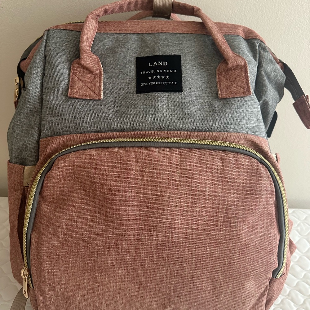 Diaper bag & changing station
